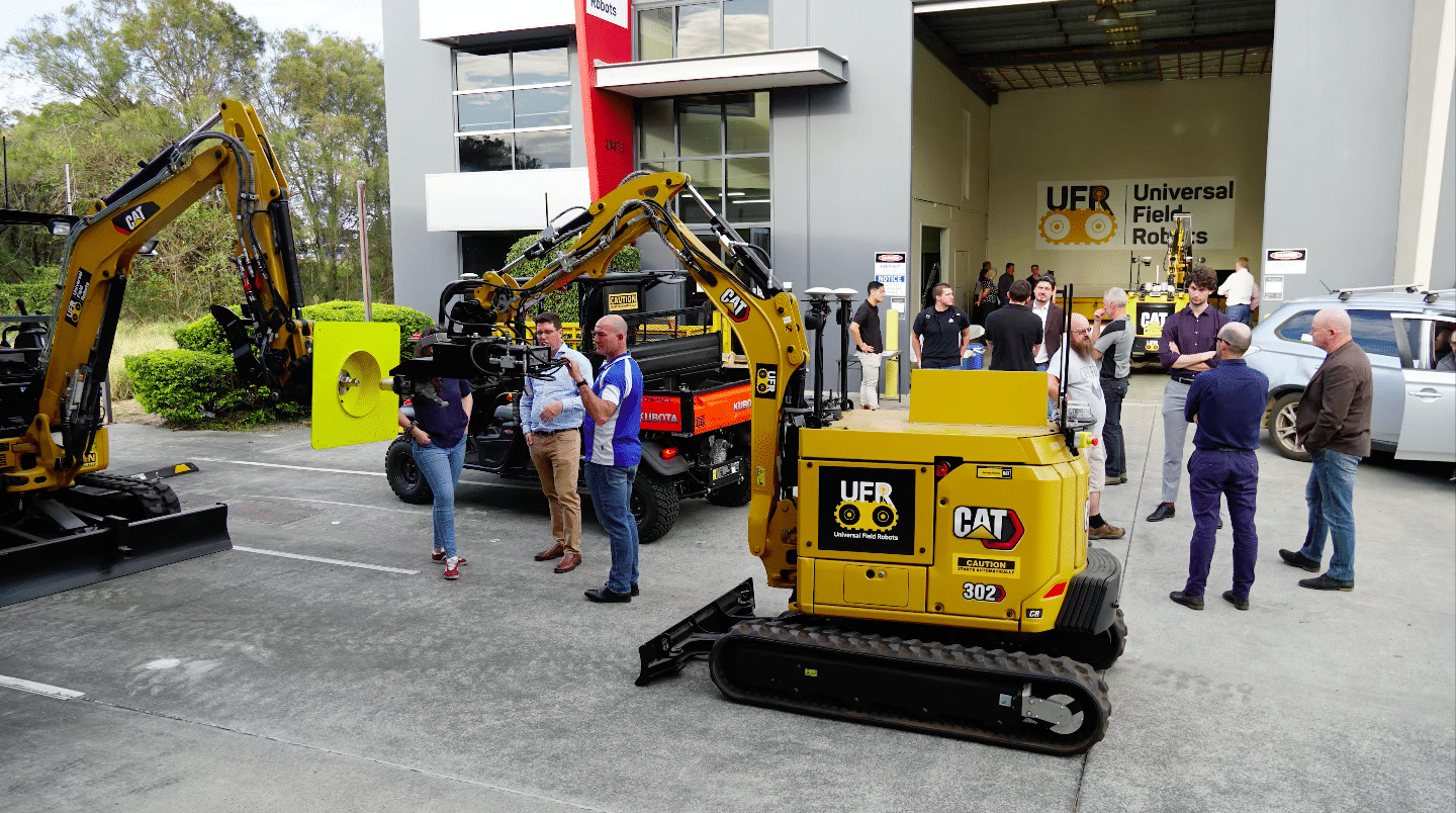 Cohort site visit to Universal Field Robotics